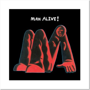 leg man alive tshirt Posters and Art